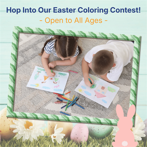 Easter Coloring Contest - Open for all ages!